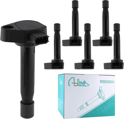 Vista 10 de 4PCS Paquete de bobinas de encendido Bujías (2.4L L4) para Honda Accord se