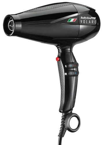 Vista 2 de BaBylissPRO Nano Titanium Italian Volare Hair Dryer - Professional 2000 Watt Blow Dryer Negro