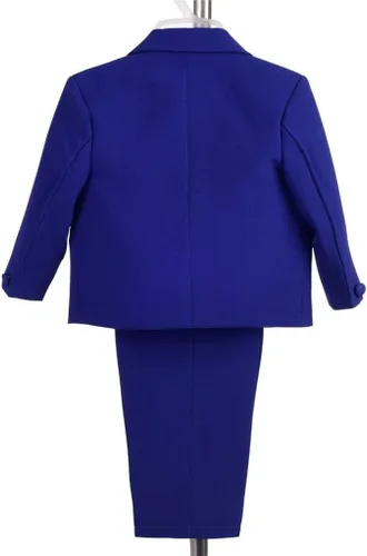 Vista 2 de Lito Angels Trajes formales de esmoquin para bebé, trajes de bautizo de boda, conjunto de 5 piezas sin cola 022