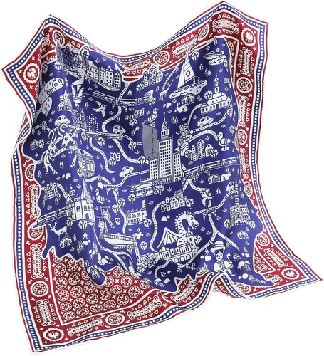 Vista 8 de STARWHISPER Bufanda de seda de morera 100% pura, 21 x 21 pulgadas, bufanda de sarga de seda de 0.551 in para mujer, bufanda cuadrada con embalaje