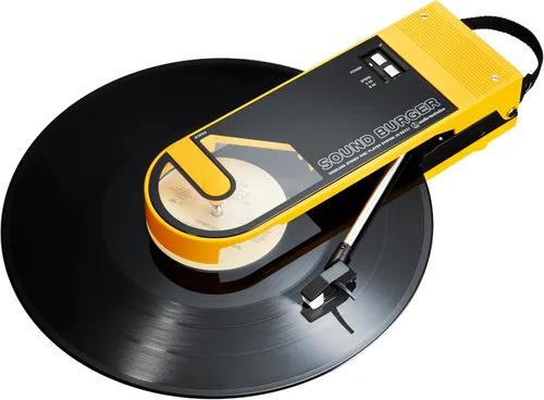 Vista 3 de Audio-Technica AT-SB727-YL Tocadiscos Portátil, Amarillo