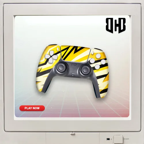 Vista 345 de Battman Custom PS-5 Controller Wireless compatible with Play-Station 5 Console by BCB Controllers Proudly Customized in USA with Permanent