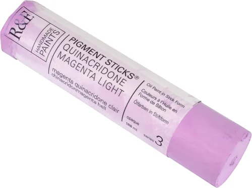 Vista 139 de R&F Handmade Paints - Pigmento profesional al óleo en barra, naranja lizarina, 6.4 fl oz