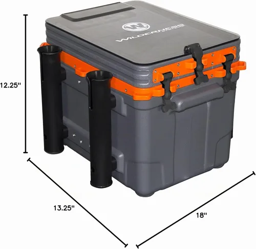 Vista 7 de Wilderness Systems - Caja para kayak, 4 soportes de caña, almacenamiento para kayak, se adapta a la mayoría de kayaks