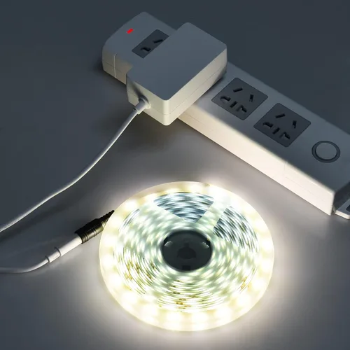 Vista 7 de iNextStation 12V 3A Fuente de adaptador de corriente AC100-240V para tiras de luces LED Blanco
