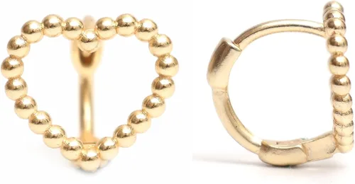 Vista 15 de Gempires - Aretes ligeros y gruesos, delicados y minimalistas, hipoalergénicos, chapados en oro, sin deslustre, diseño clásico, para uso diario