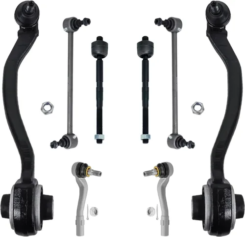 Vista 83 de Detroit Axle - Kit de brazos de control de extremo de 8 piezas para Toyota 2001-2003 Highlander 2002-2003 Camry Lexus ES300, 2 conjuntos de brazos
