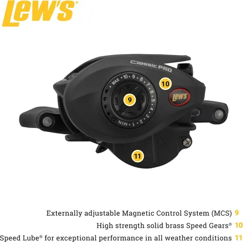 Vista 4 de Carrete Baitcast Lew's Classic Pro Speed Spool SLP