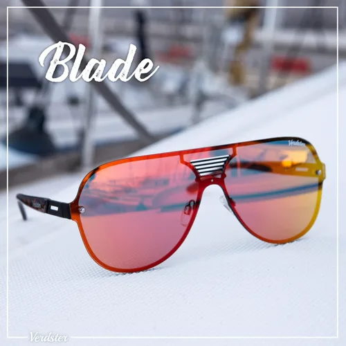 Vista 9 de Blade Mirrored XL Gafas de sol de gran tamaño para hombres - Bold Looks para hombres de moda