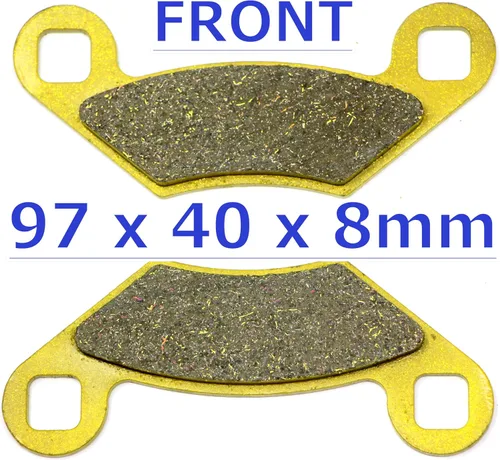 Vista 2 de Pastillas de Freno Delantero Trasero Frenos para Polaris Trail Blazer/Xplorer 250 - Magnum/Trail Boss/Xpedition 325 - Trail Boss 330