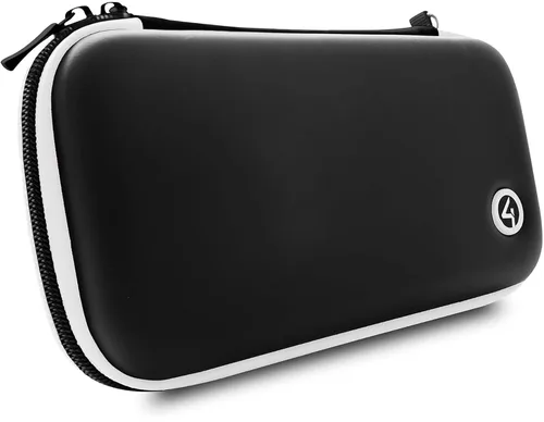 Vista 4 de 4Gamers Hard Shell Travel Case Black & White - Compatible with Nintendo Switch, Lite & OLED
