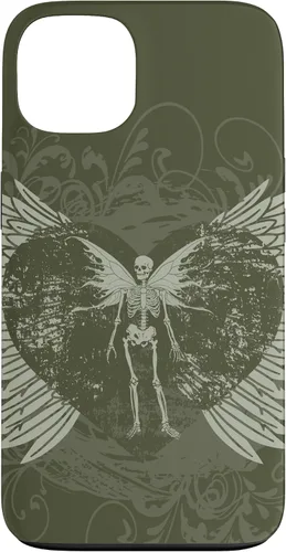 Vista 7 de Y2K Grunge Aesthetic Alt Goth Fairy Skeleton Wings Case for iPhone 17