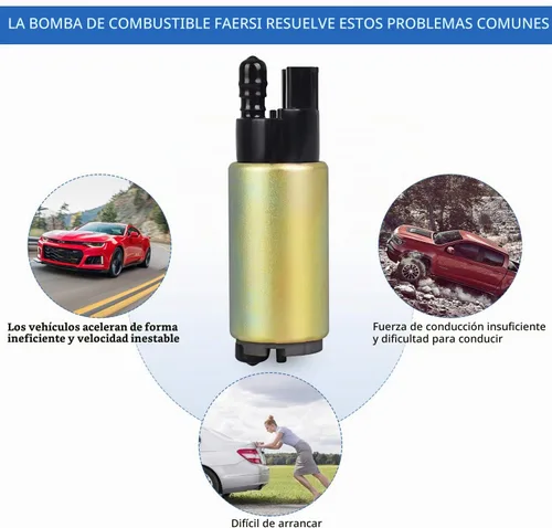 Vista 6 de Nueva bomba de combustible eléctrica Intank de repuesto # E2157 compatible con Ford 1990 1991 1992 1993 1994 1995 1996-2004 Ford; 1993-2002 Lincoln