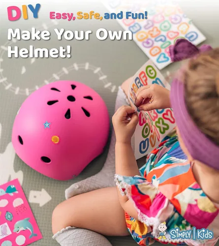 Vista 6 de Paquete de las maravillas para niñas: juego de equipo de protección para niños + casco para niños, el mejor regalo para niñas pequeñas