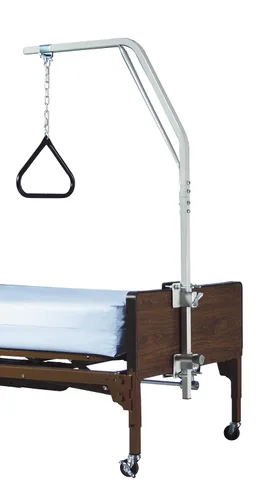 Vista 3 de Lumex 2840A. Trapecio con soporte de piso, chapado en cromo
