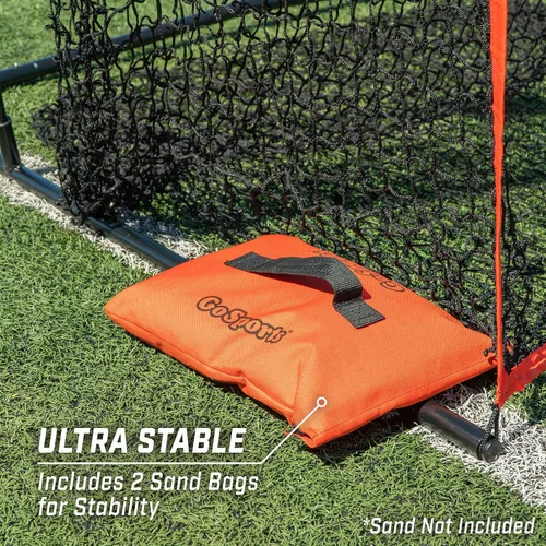 Vista 5 de GoSports Red de pateo de fútbol americano de 7 x 4 pies - Práctica lateral para despeje o patadas de colocación, diseño ultraportátil con saco