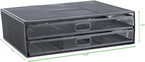 Vista 9 de Mind Reader 2TDMESHY-SIL - Soporte para monitor de metal
