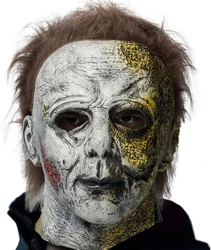Vista 5 de Máscara de látex para disfraz de Halloween mata el terror de disfraces de fiesta de cosplay
