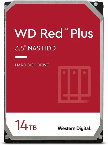 Vista 11 de Western Digital 2TB WD Red Plus Disco duro interno NAS HDD - 5400 RPM, SATA 6 Gb/s, CMR, caché de 64 MB, 3.5 pulgadas - WD20EFRX