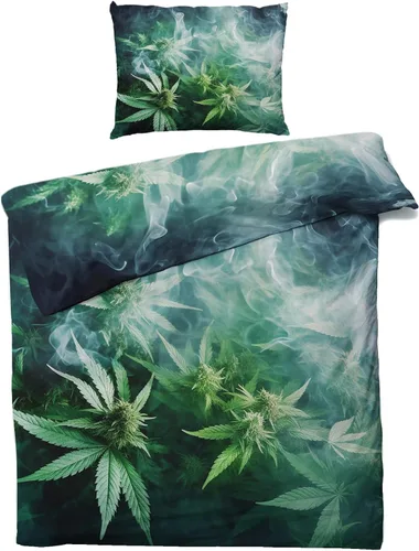 Vista 55 de Funda de edredón de ancla, tamaño individual, juego de cama náutico, 2 piezas, funda de edredón con patrón de microfibra suave con lazos