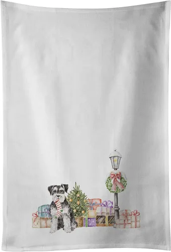 Vista 36 de Caroline's Treasures CK8100WTKT - Juego de 2 toallas de cocina con diseño de bulldog francés con diseño de país de las maravillas navideñas