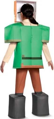 Vista 5 de Alex Prestige - Disfraz de Minecraft, multicolor, mediano (7-8)