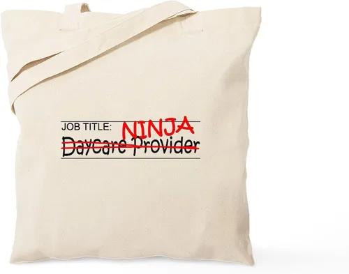 Vista 11 de CafePress Proveedor de cuidado de día Bolso de asas de lona natural, bolso de compras de tela, Caqui