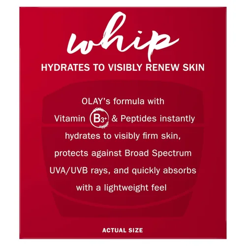 Vista 6 de Olay Regenerist Whip - Crema hidratante facial con protector solar SPF 25, 1.7 onzas