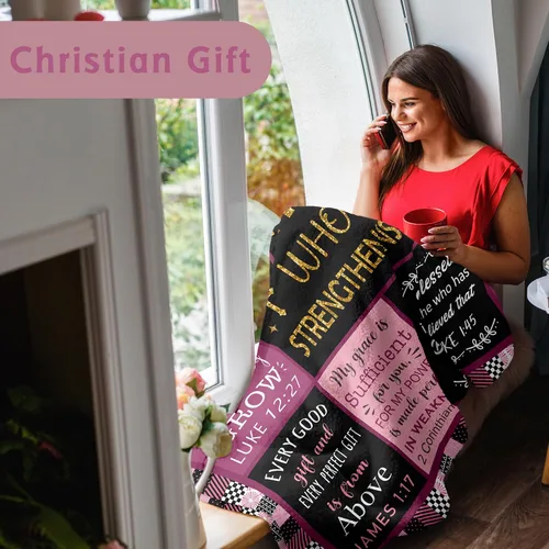 Vista 3 de Lcobion Regalos Cristianos para Mujeres, Regalos de Bautizo para Niñas, Regalos Religiosos para Mujeres, Regalos Inspiradores para Mujeres, Regalos