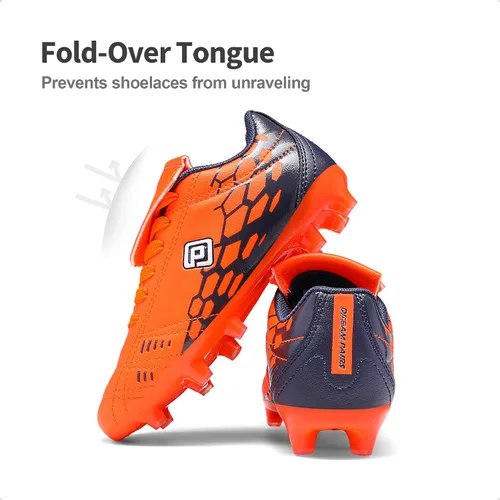 Vista 4 de DREAM PAIRS Zapatos de fútbol para niños y niñas (bebéniño pequeñoniño grande)