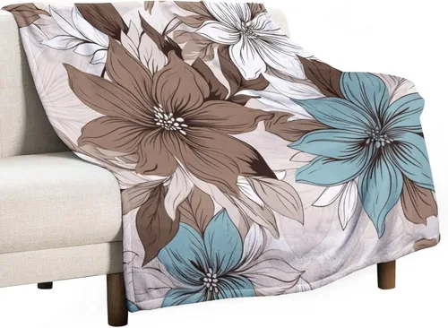 Vista 17 de Manta de franela de forro polar para sofá, cama, oficina, para niñas, regalo de cumpleaños y San Valentín