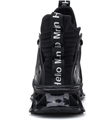 Vista 2 de Hello MrLin Men's Running Shoes Non Slip Athletic Tennis Walking Blade Type Sneakers Hip Hop