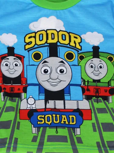 Vista 6 de Thomas Friends Toddler Boys 3 piece Shorts Pajamas Set