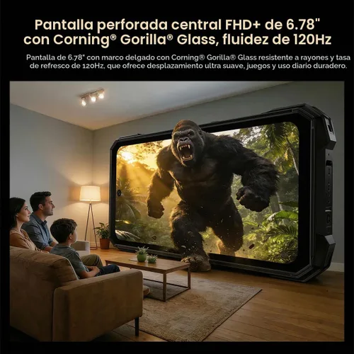 Vista 15 de FOSSIBOT F115 ultra 5G 20000mAh/33W de imágenes térmicas rugosas Android 16 Gris