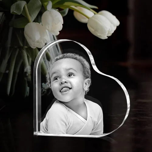 Vista 7 de ArtPix 3D Foto de cristal, regalos personalizados para mujeres, hombres, esposa, marido, mamá, grandes regalos personalizados con tu propia foto