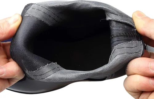 Vista 6 de Botas de lluvia cortas para mujer, impermeables, sin cordones, botines Chelsea, 5.5