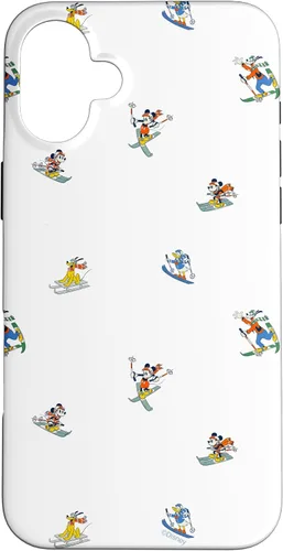 Vista 22 de iPhone 11 Disney Mickey & Pals - Funda para vacaciones de esquí de invierno