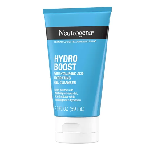Vista 6 de Neutrogena Hydro Boost - Limpiador facial hidratante con ácido hialurónico, lavado facial diario y removedor de maquillaje, limpiador de gel