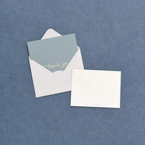 Vista 5 de Monolike Tarjeta de agradecimiento con mensaje - Mezcla de 40 mini tarjetas individuales, 20 sobres Paquete