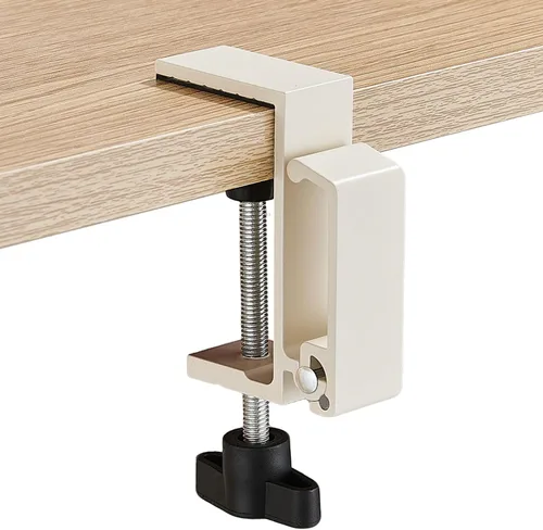 Vista 11 de JAKO Headphone Stand for Desk, Aluminum Alloy Foldable Headphone Holder - Headset Stand Hook Mount, PC Gaming Headset Holder Under Desk Clamp for