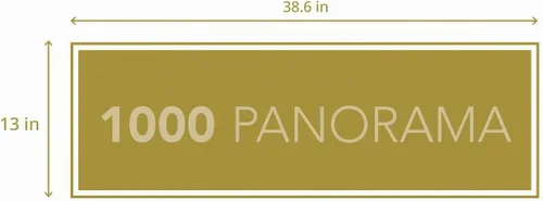 Vista 3 de Clementoni 39440 Panorama-Amsterdam Bicicleta-1000 Piezas, Multicolor