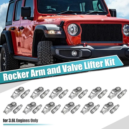 Vista 2 de X AUTOHAUX Kit de brazo basculante y elevador de válvula, 12 piezas de motor de 3.6 L para ChrysIer 200 300 para Dodge Challenger Charger Durango
