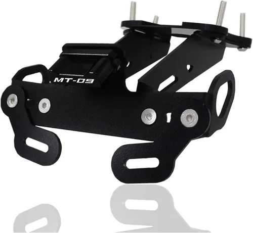 Vista 3 de BEUTEE MT09 2022 Soporte de placa de matrícula con luz LED compatible con MT-09/SP 2021-2022 Accesorios para eliminadores de guardabarros traseros