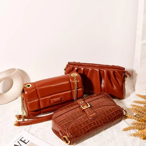 Vista 9 de SINBONO Evelyn Hobo - Bolso de mano con cierre de cremallera y correas ajustables para mujer