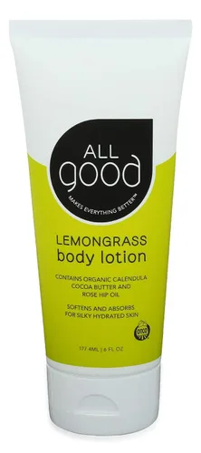 Vista 10 de All Good Loción para manos y cuerpo, loción orgánica hidratante para piel seca, manos y cuerpo, aceites esenciales, caléndula, manteca de cacao