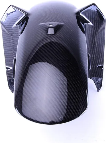 Vista 4 de Bestem CBYA-FZ9-FFD-MT guardabarros delantero de fibra de carbono completo en tejido de sarga para Yamaha FZ-09/MT-09