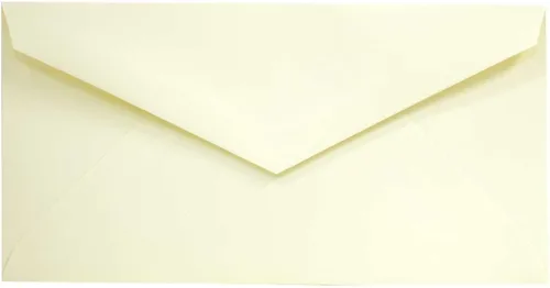 Vista 11 de JAM PAPER Sobres de invitación A6 Strathmore - 4 3/4 x 6 1/2 - Tejido blanco natural - 50