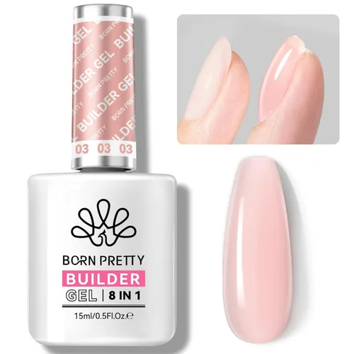 Vista 36 de Born Pretty Juego de Base y Capa Superior de 2 Piezas, Capa Superior de Alto Brillo, Gel Base para Uñas de Larga Duración con Acabado Brillante