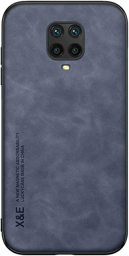 Vista 6 de Kepuch Silklike - Funda para Redmi Note 9S/Pro/Pro Max, Poco M2 Pro, color negro, magnético, poliuretano + PC, funda para teléfono