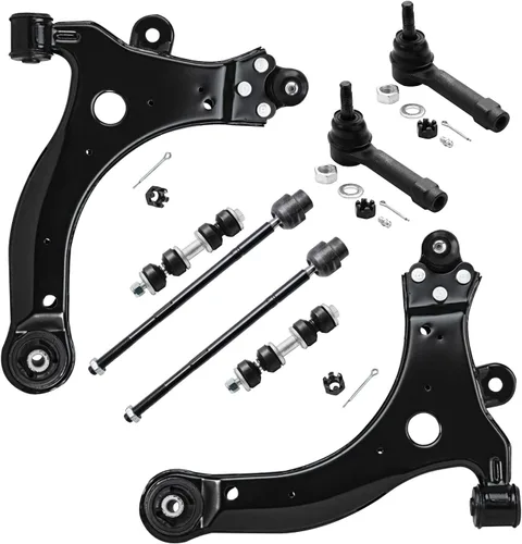 Vista 133 de Detroit Axle - Kit de brazos de control de extremo de 8 piezas para Toyota 2001-2003 Highlander 2002-2003 Camry Lexus ES300, 2 conjuntos de brazos